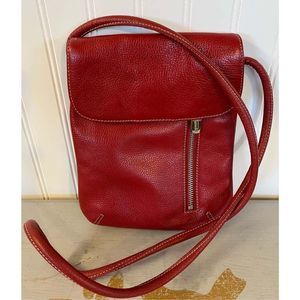 Tignanello Red Cross body purse